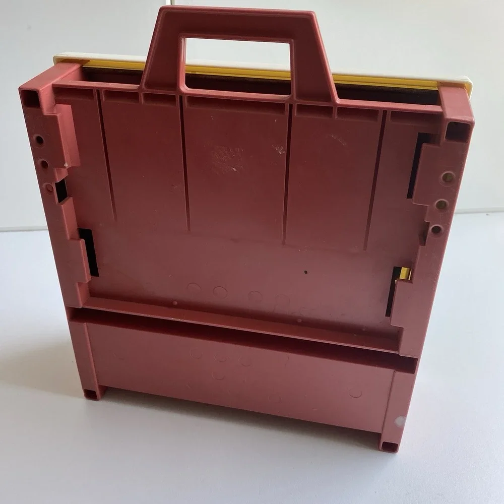 Vintage 1972 Fisher Price School Days Portable Play Desk Without Letters‎